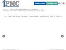 Tablet Screenshot of priestleymanagement.com